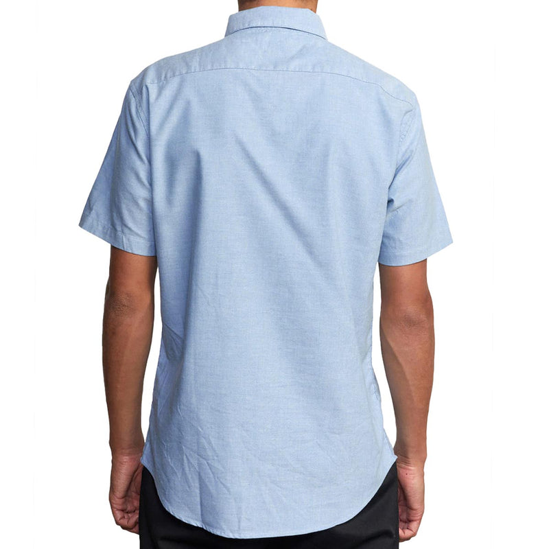 RVCA Thatll Do Stretch Shirt - Oxford Blue 2