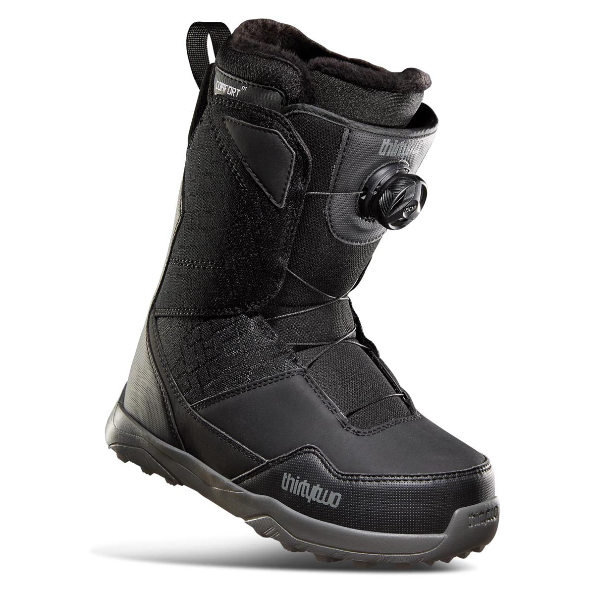 Thirty Two Womens Shifty Boa 2024 Snowboard Boots - Black image 1
