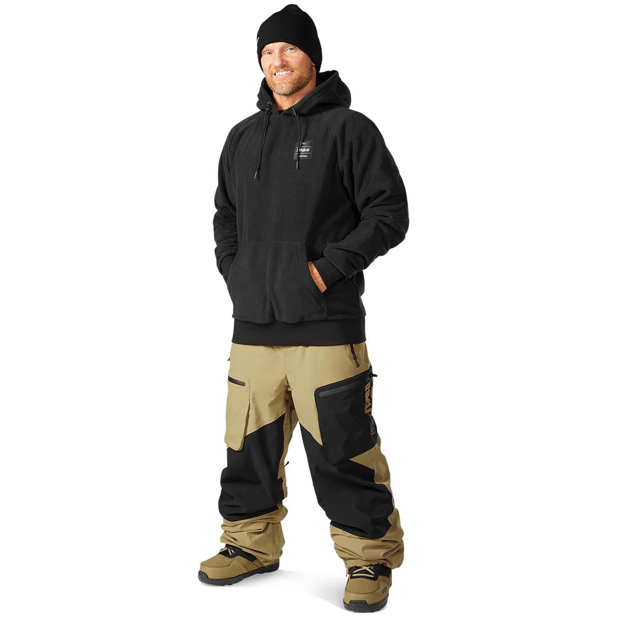 Thirty Two Tm 2024 Snowboard Pants - Black/Tan image 3