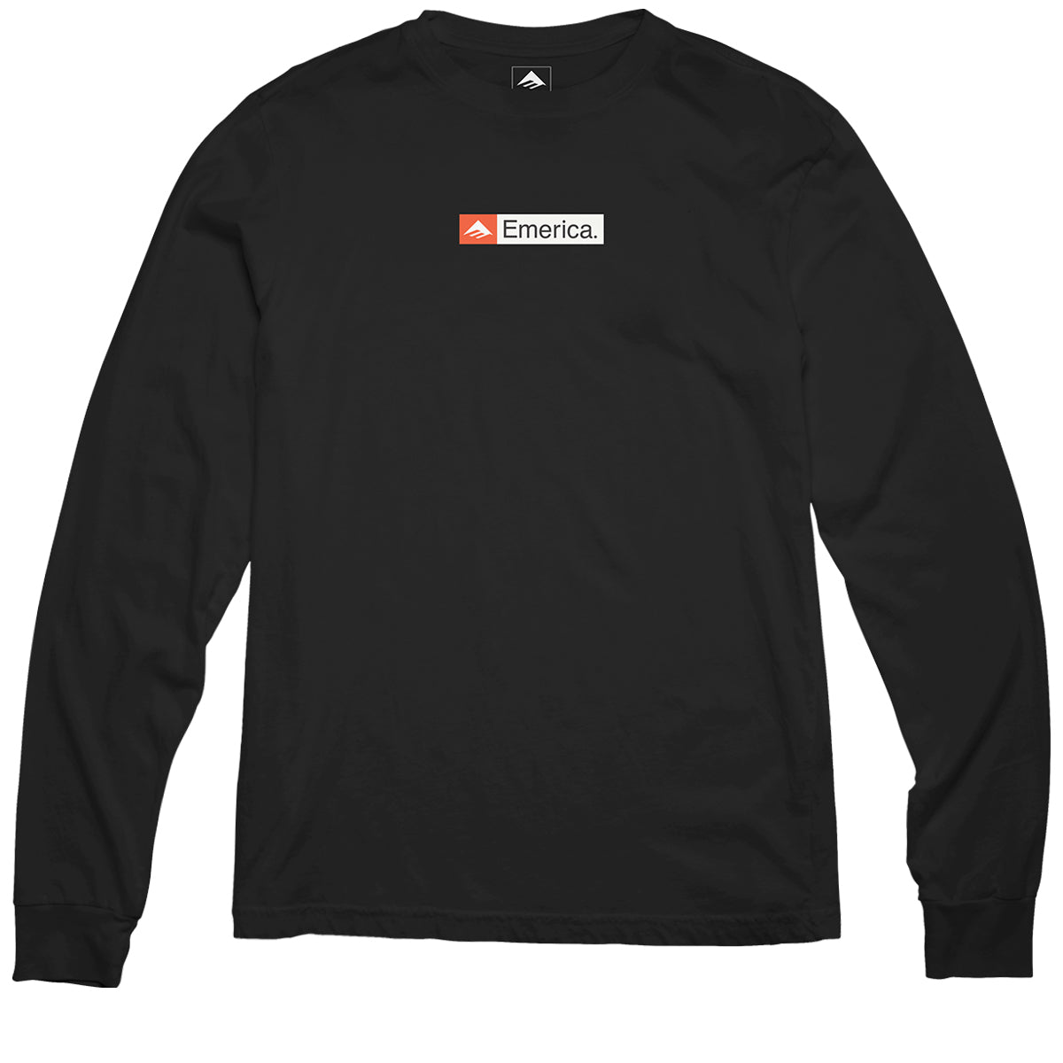 Emerica Biltwell Long Sleeve T-Shirt - Black image 2