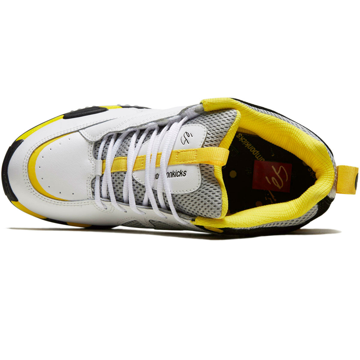 eS x Chomp On Kicks Tribo x Vireo Shoes - White/Black/Yellow image 3