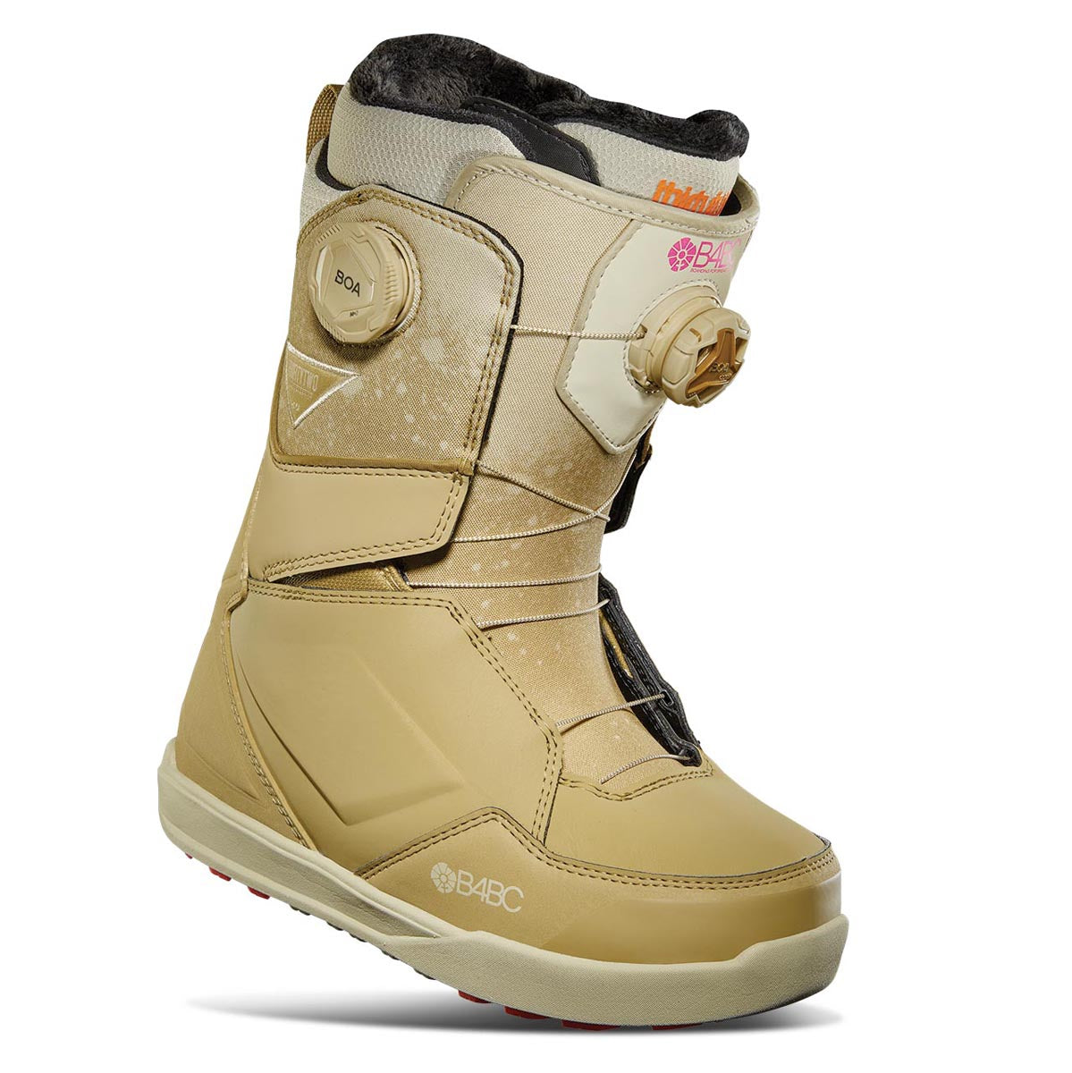 Thirty Two Womens Lashed Double Boa B4bc 2024 Snowboard Boots - Tan image 1