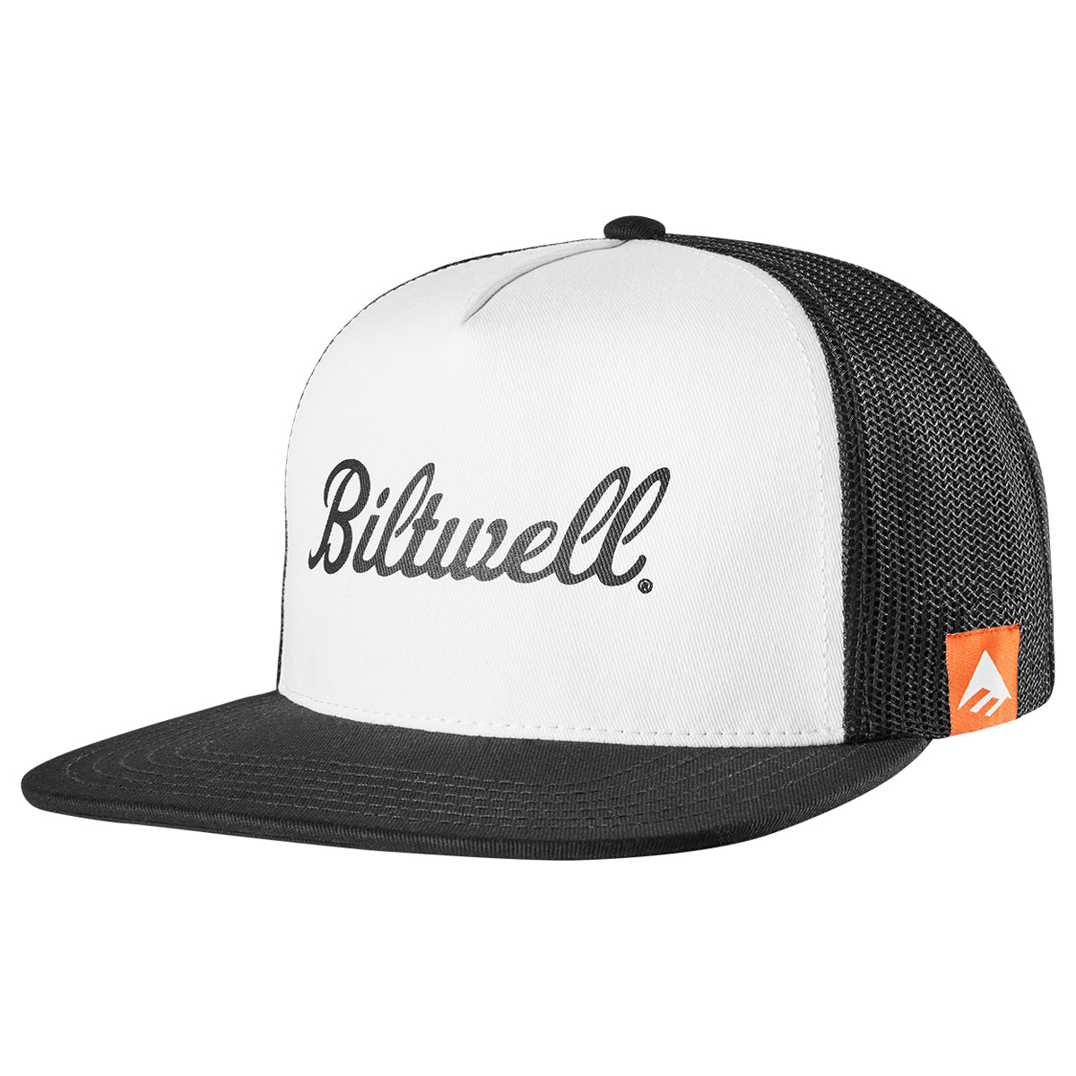 Emerica Biltwell Trucker Snapback Hat - Black image 1
