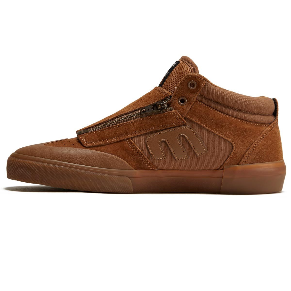 Etnies Windrow Vulc Mid Shoes - Brown/Gum image 2