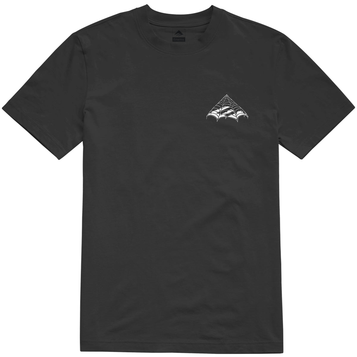 Emerica x Creature Triangle Web T-Shirt - Black image 1