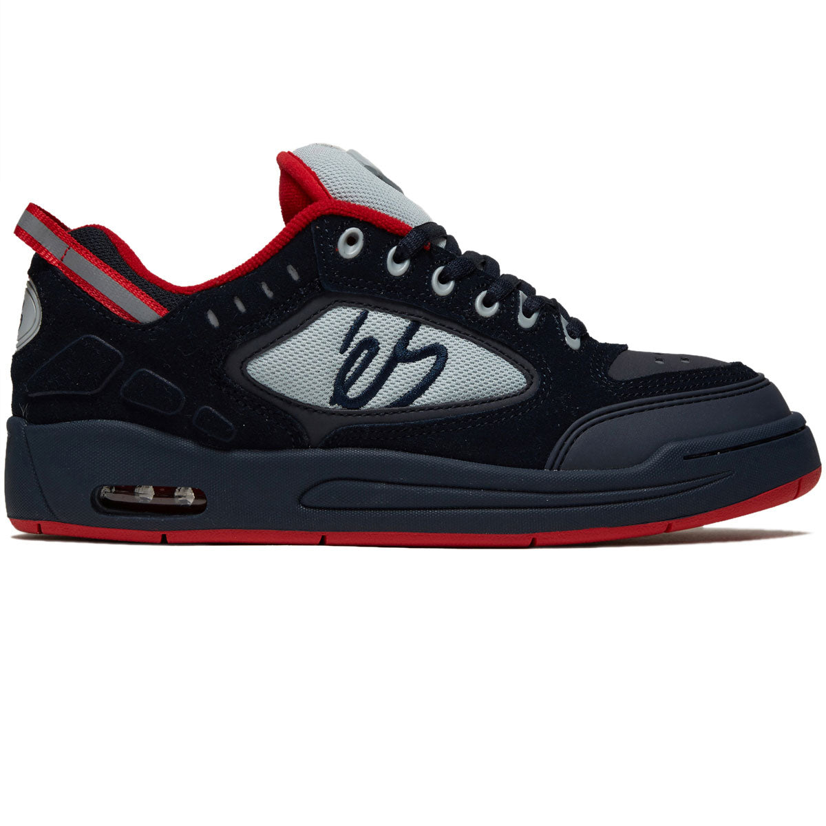 eS Creager Shoes - Navy/Grey/Red image 1