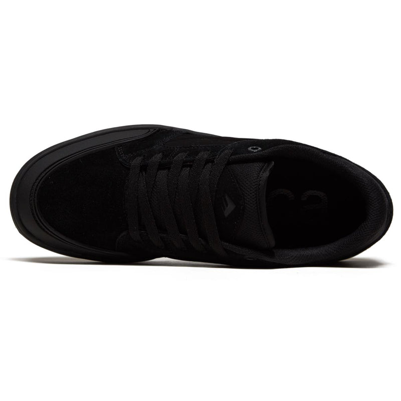 Emerica Heritic Shoes - Black/Black