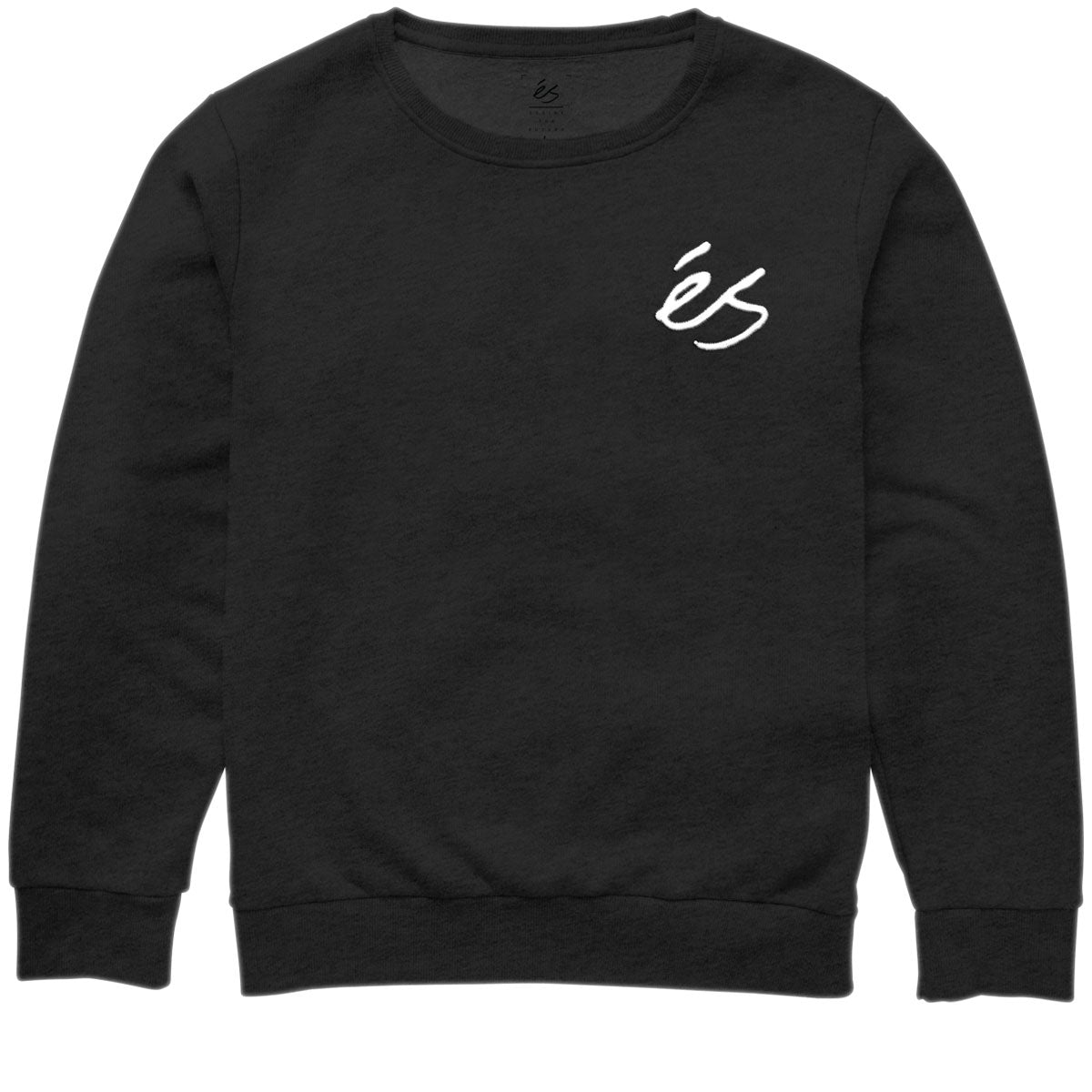 eS Mini Script Crewneck Sweatshirt - Black image 1