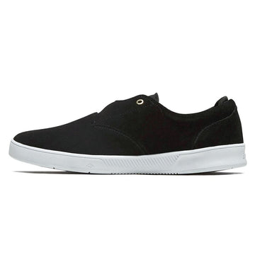 Emerica Romero Skater Shoes - Black/White/Gold