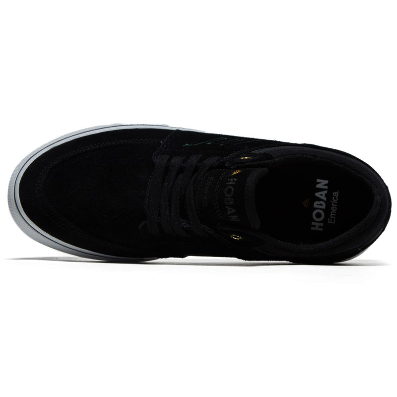 Emerica Hoban Shoes - Black/White/Gold