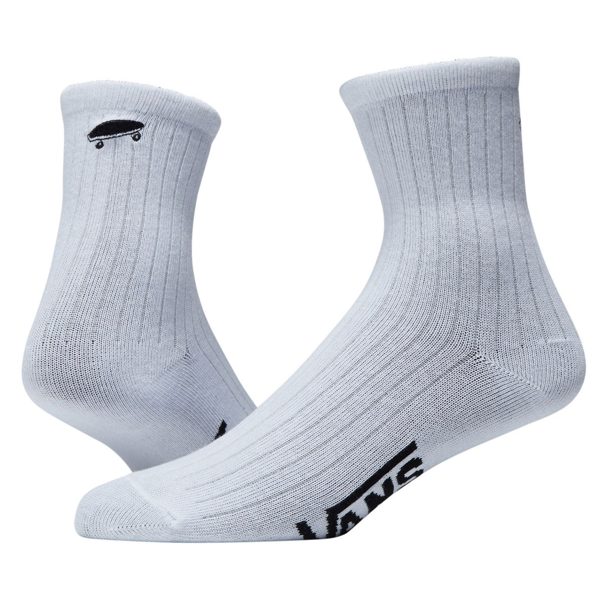 Vans Kickin It Crew Socks - White image 2