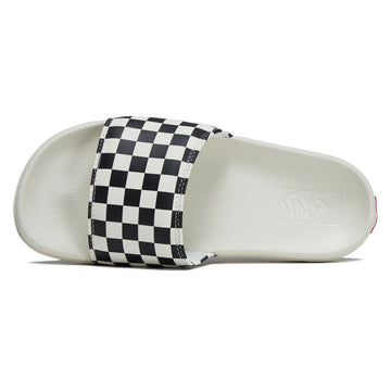 Vans Womens La Costa Slide-On Sandals - Checkerboard Black/Mars