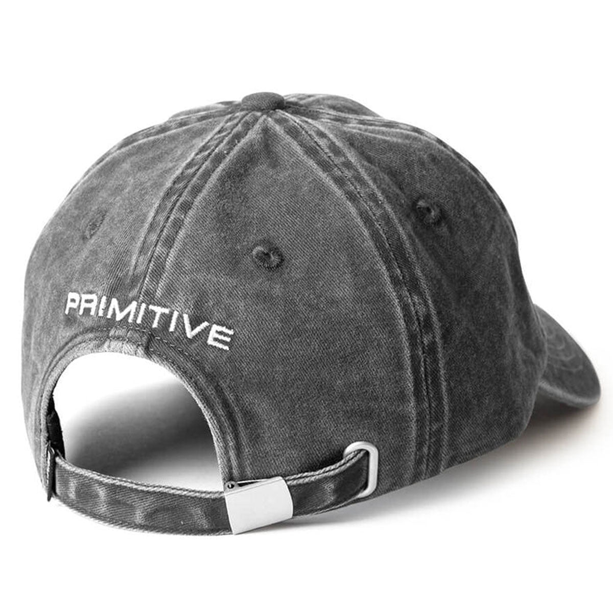 Primitive Rosey Over-dyed Strapback Hat - Black image 2
