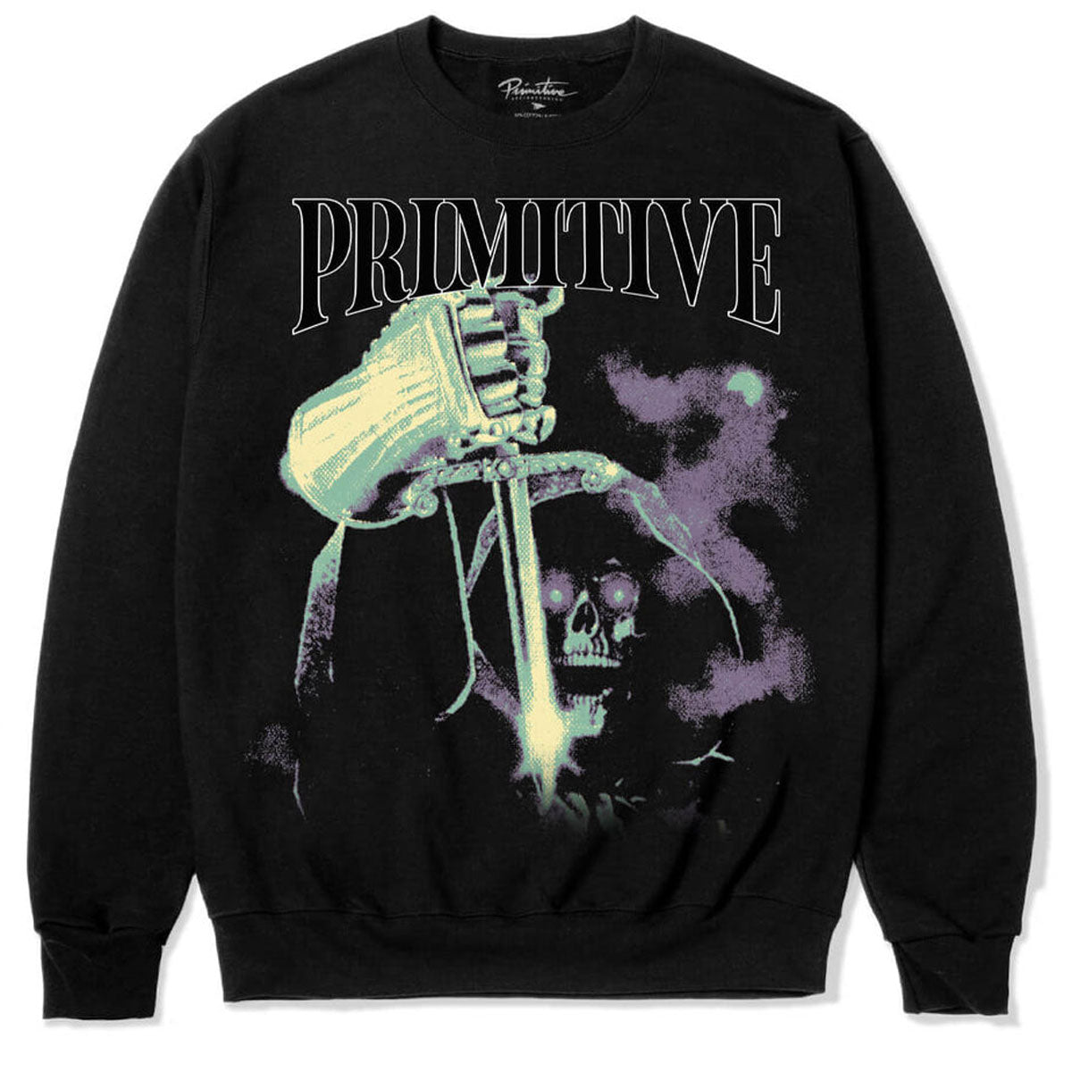 Primitive Tribulation Crewneck Sweatshirt - Black image 1