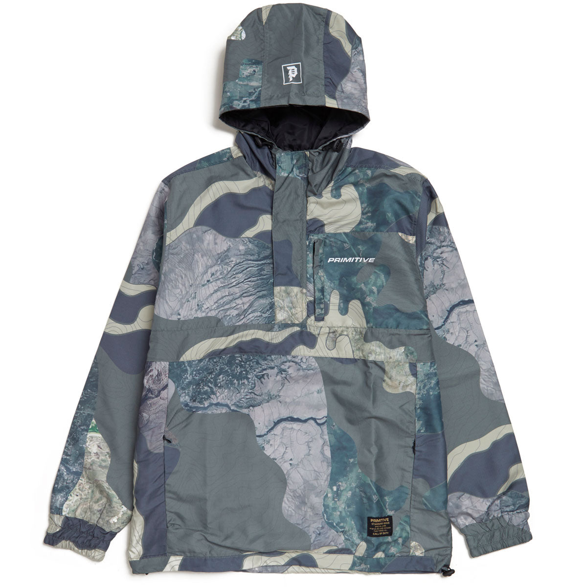 Primitive x Call Of Duty Mapping Anroak Jacket - Olive image 1