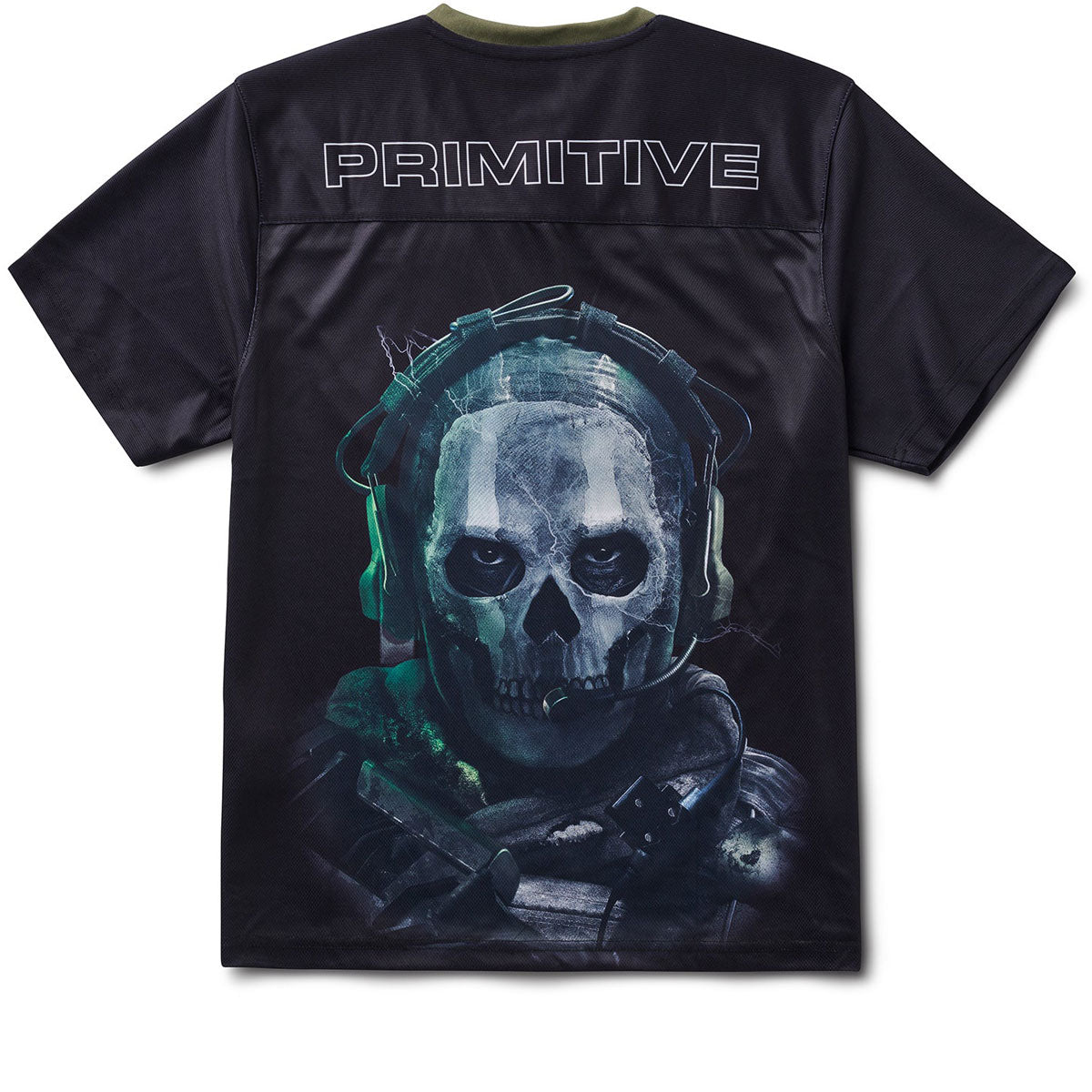 Primitive x Call Of Duty Ghost Jersey - Black image 2