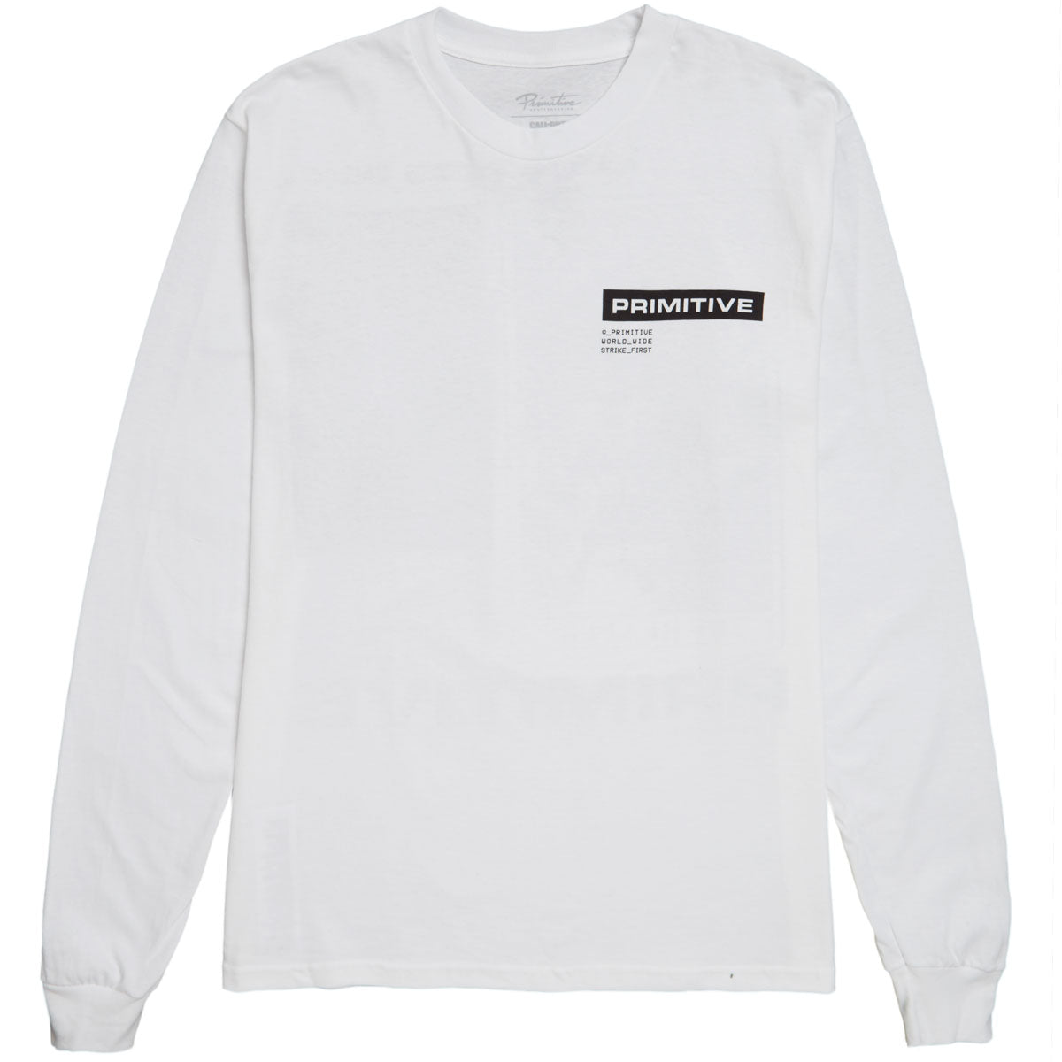 Primitive x Call Of Duty Tactics Long Sleeve T-Shirt - White image 2