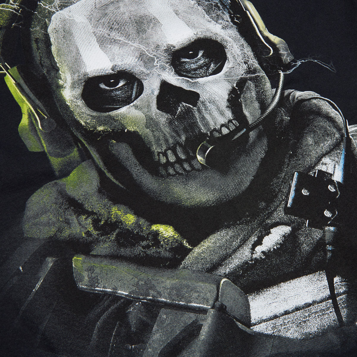 Primitive x Call Of Duty Ghost T-Shirt - Black image 2