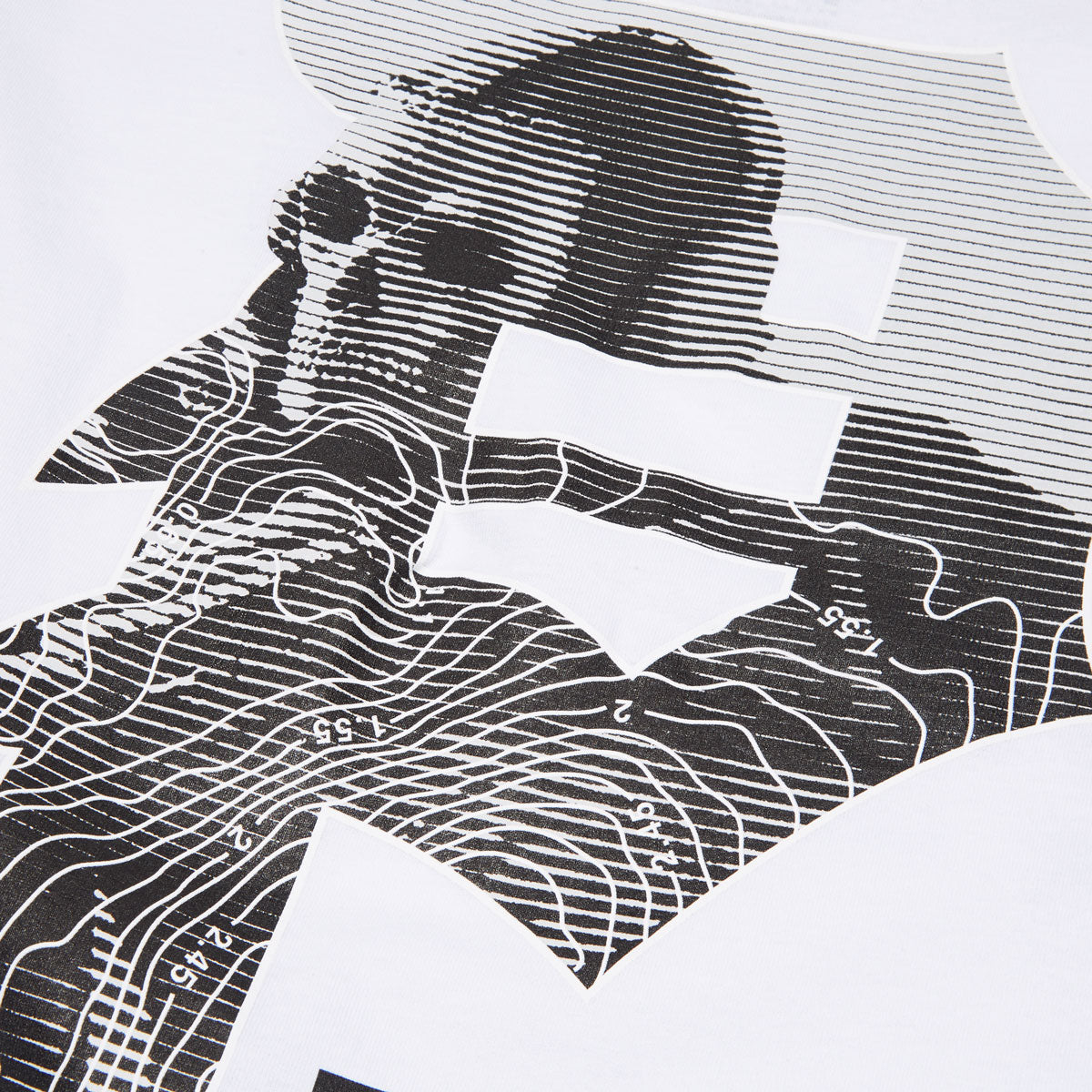 Primitive x Call Of Duty Mapping Dirty P T-Shirt - White image 4