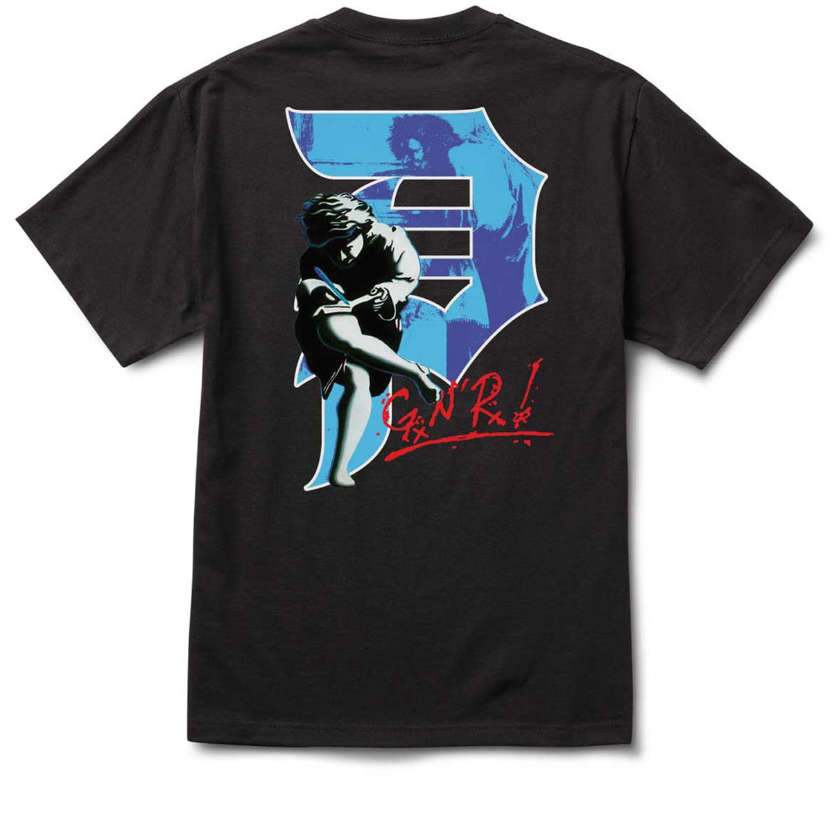 Primitive x Guns N' Roses Illusion Dirty P T-Shirt - Black image 1