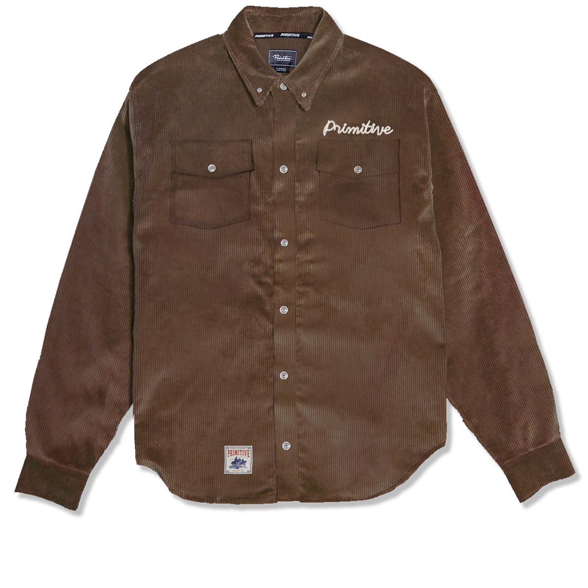 Primitive De Soto Woven Jacket - Brown image 1
