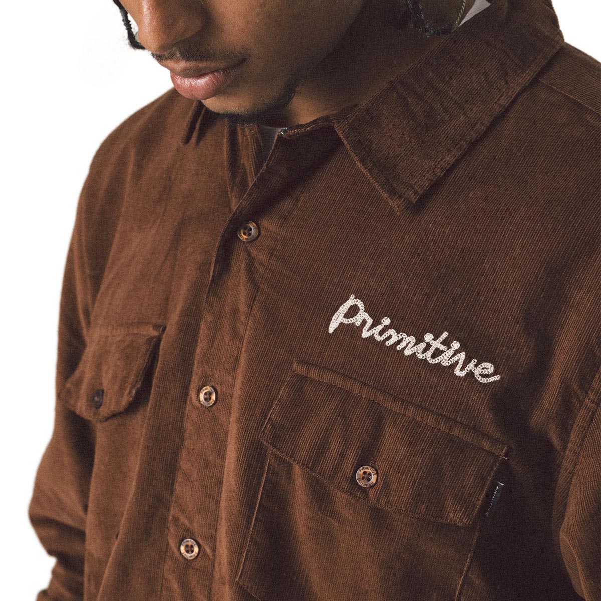 Primitive De Soto Woven Jacket - Brown image 2
