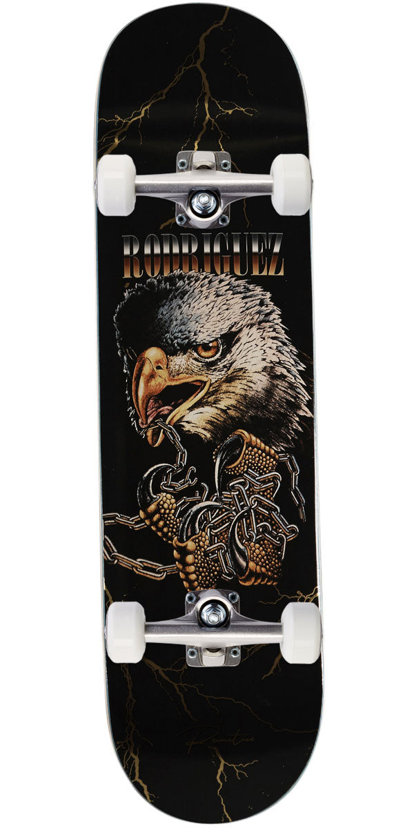 Primitive Rodriguez Eagle Skateboard Complete - Black - 8.125