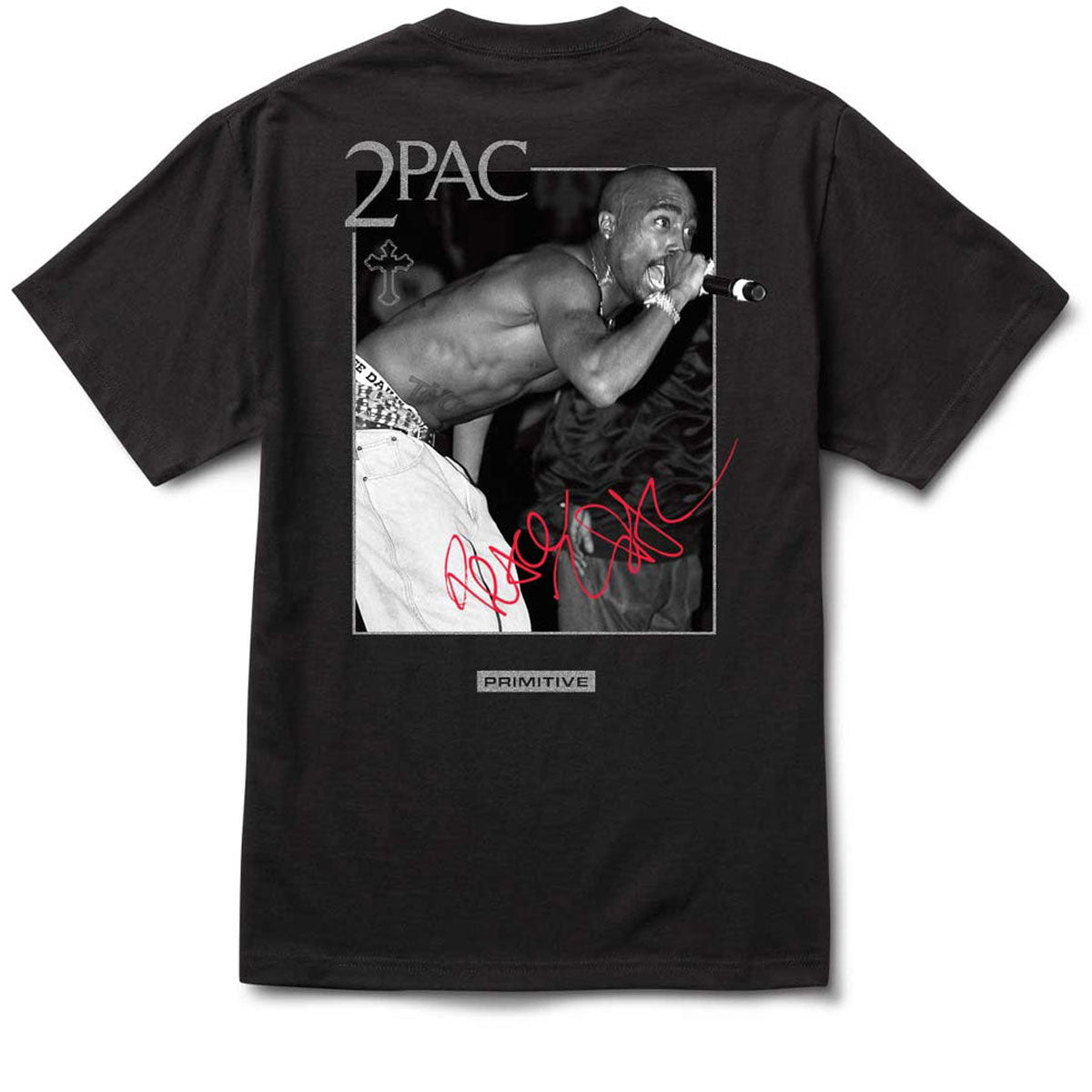 Primitive x Tupac Encore T-Shirt - Black image 1