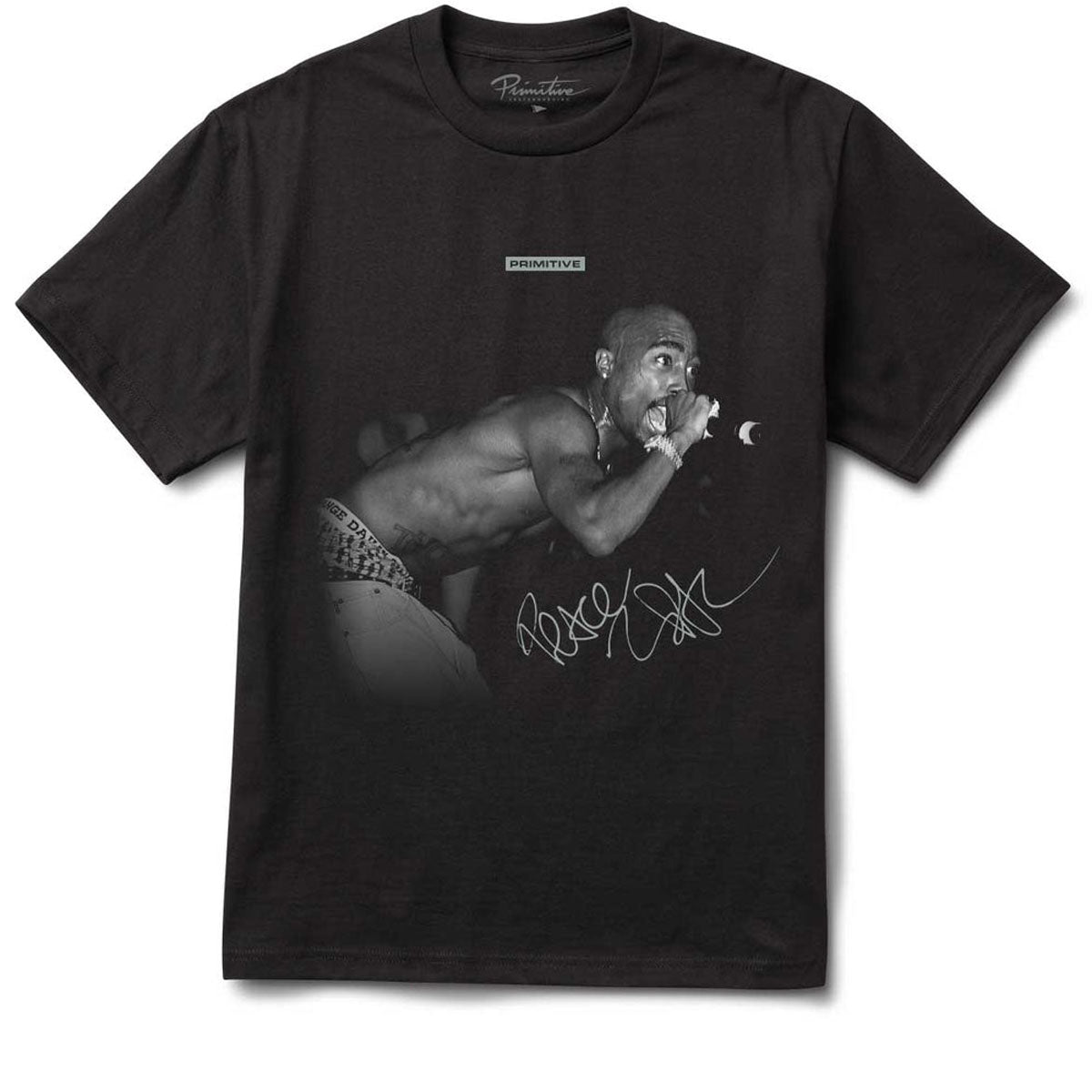 Primitive x Tupac Encore Ii Hw T-Shirt - Black image 1