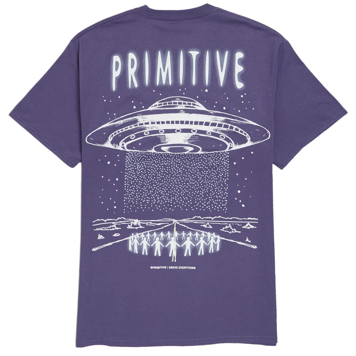 Primitive Contact T-Shirt - Purple image 1