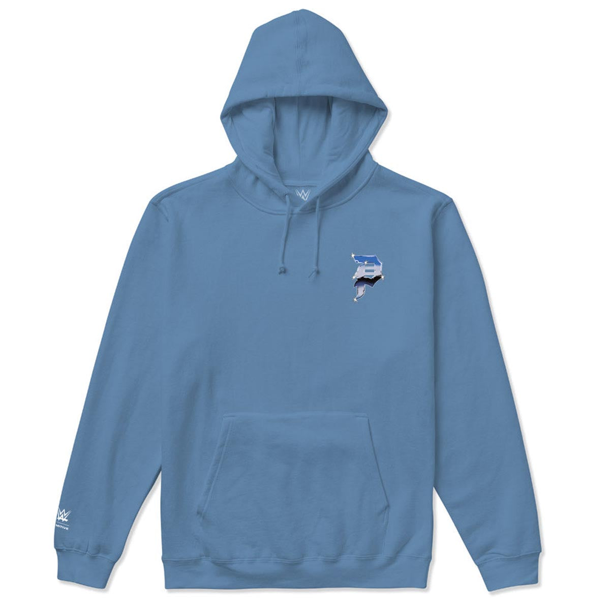 Primitive x WWE Cold One Hoodie - Columbia Blue image 2