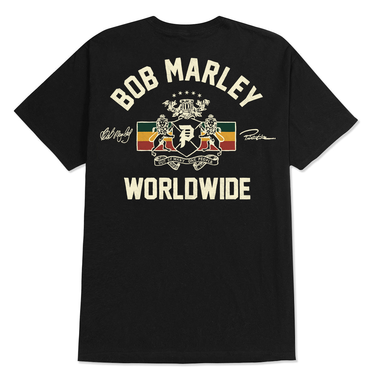 Primitive x Bob Marley Heritage T-Shirt - Black image 1