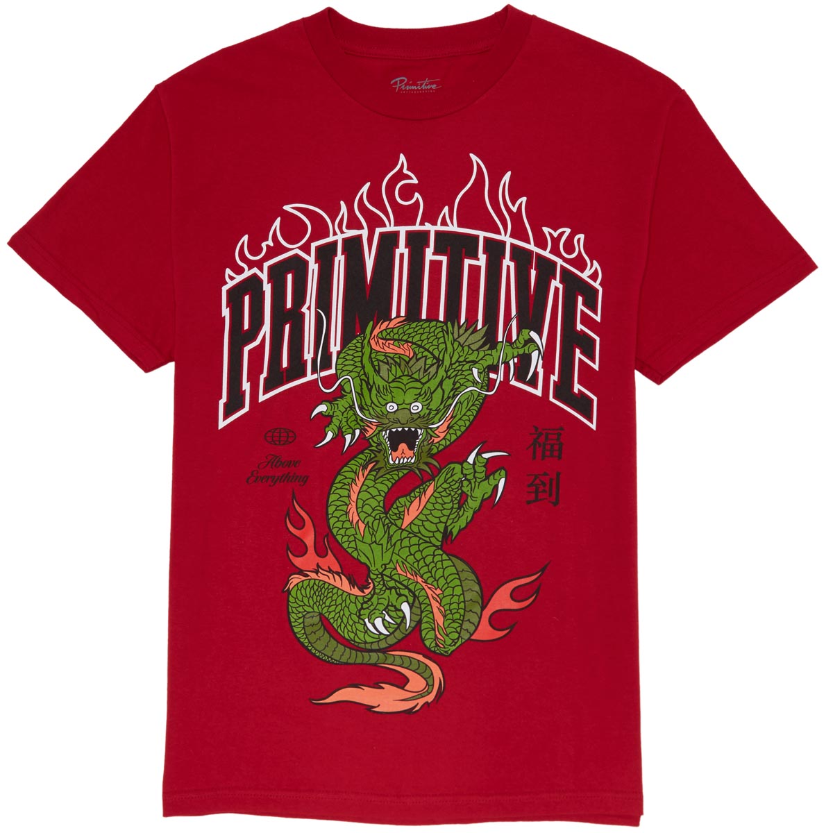 Primitive Fortune Hw T-Shirt - Cardinal image 1