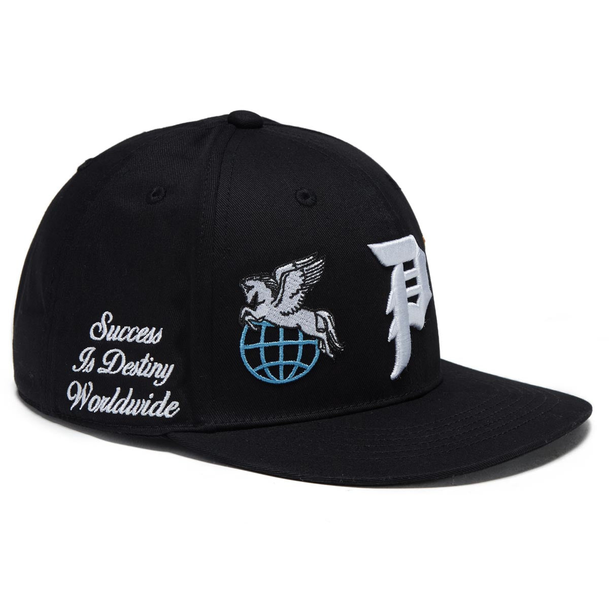 Primitive Imperial Snapback Hat - Black image 3