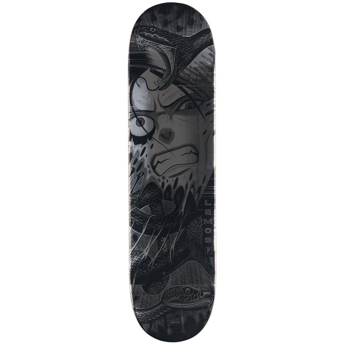 Primitive x Naruto Lemos Snakes Skateboard Deck - Black - 8.00