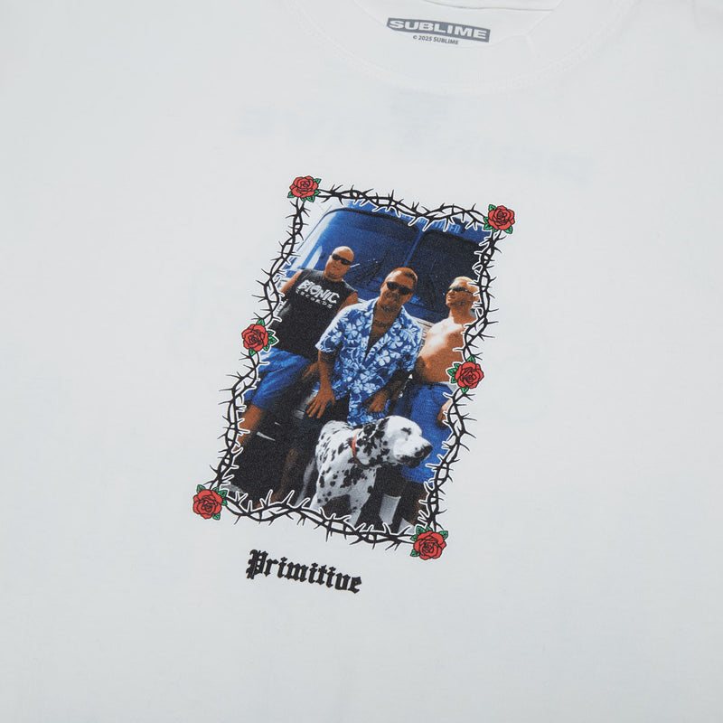 Primitive x Sublime Down Here T-Shirt - White