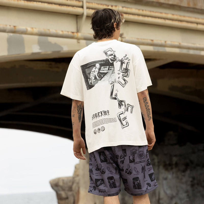 Primitive x Sublime Hello T-Shirt - White