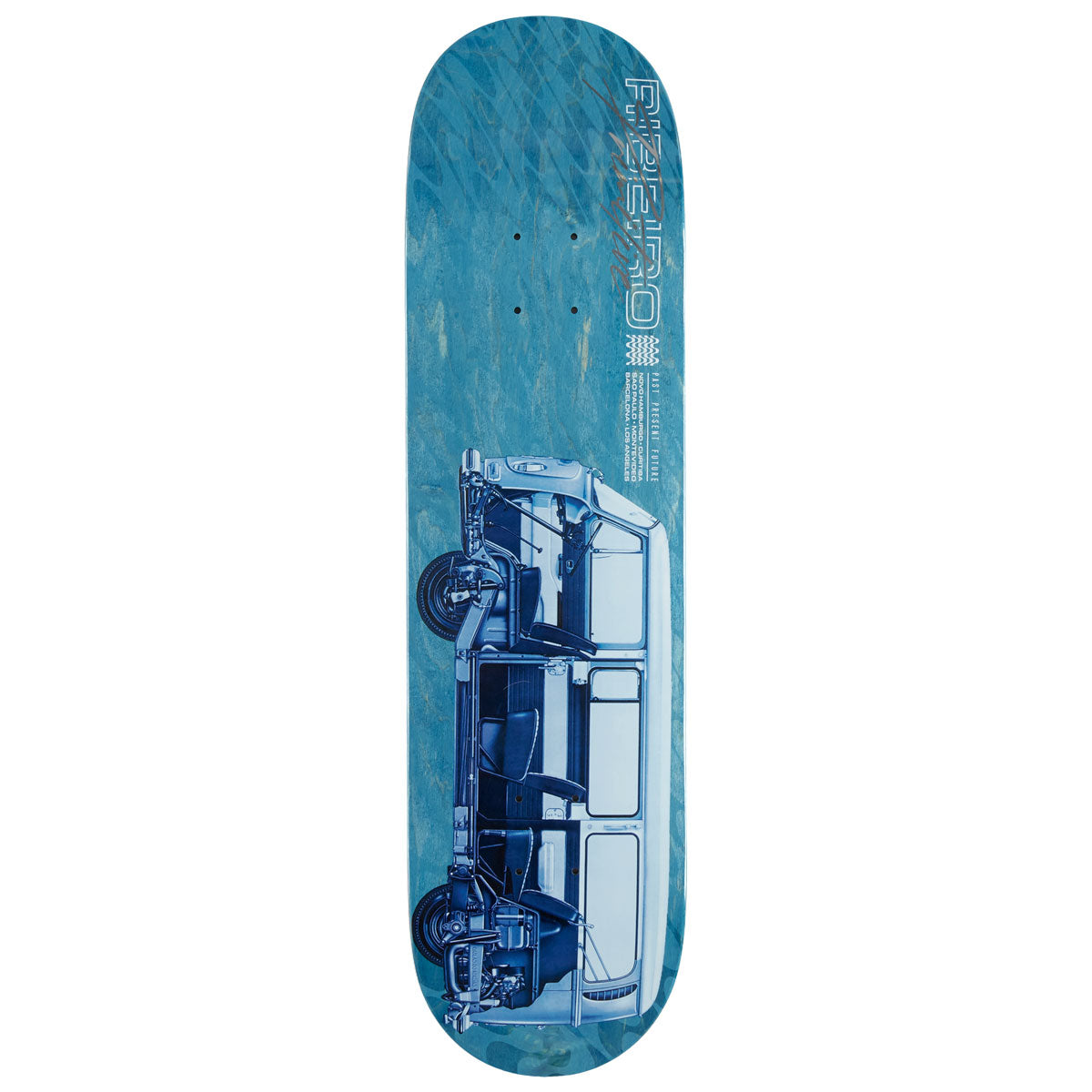 Primitive Carlos Journey Skateboard Deck - Blue - 8.125