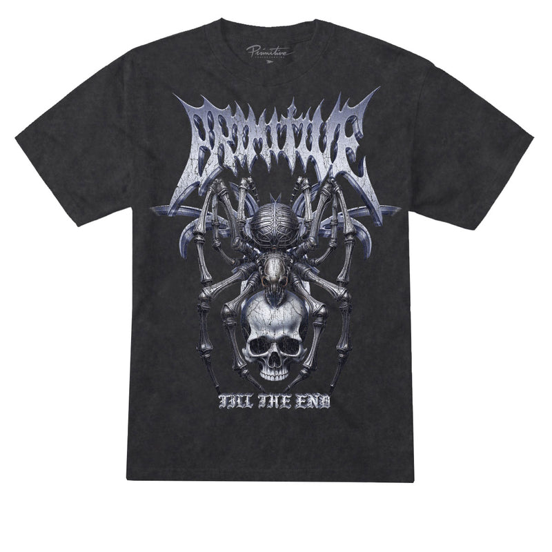 Primitive Creeper Heavyweight T-Shirt - Black