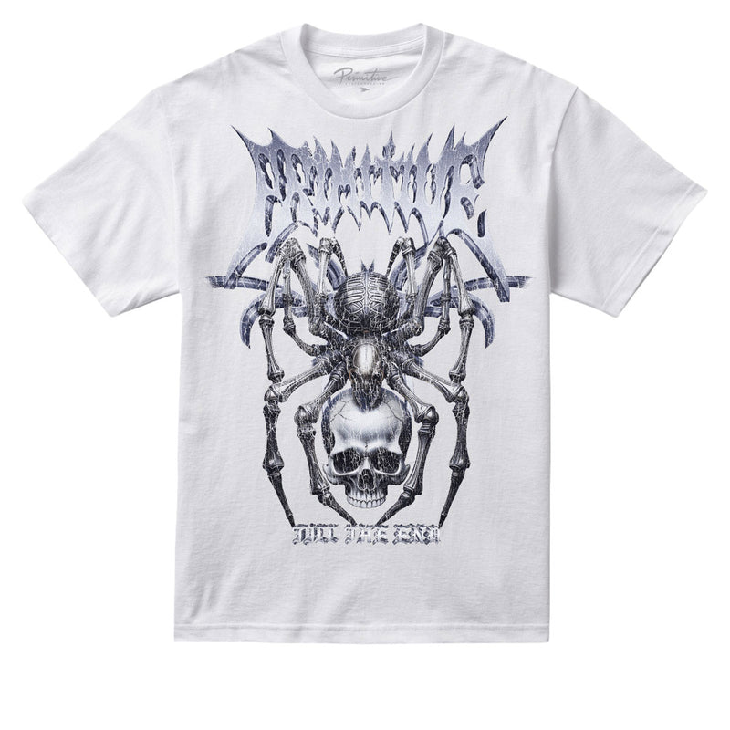 Primitive Creeper Heavyweight T-Shirt - White