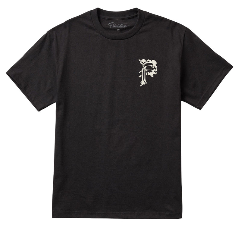 Primitive Dirty P Bones T-Shirt - Black