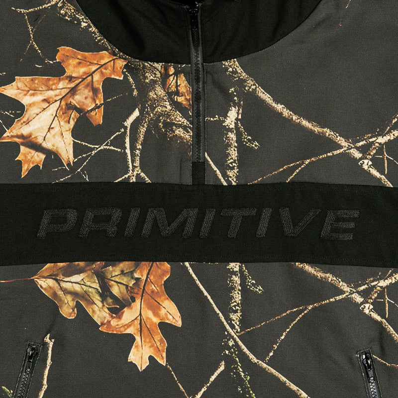 Primitive Night Owl Anorak Jacket - Black