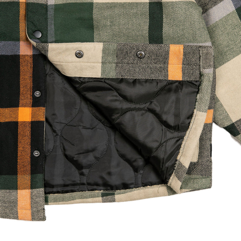 Primitive Circuit Flannel Jacket - Khaki