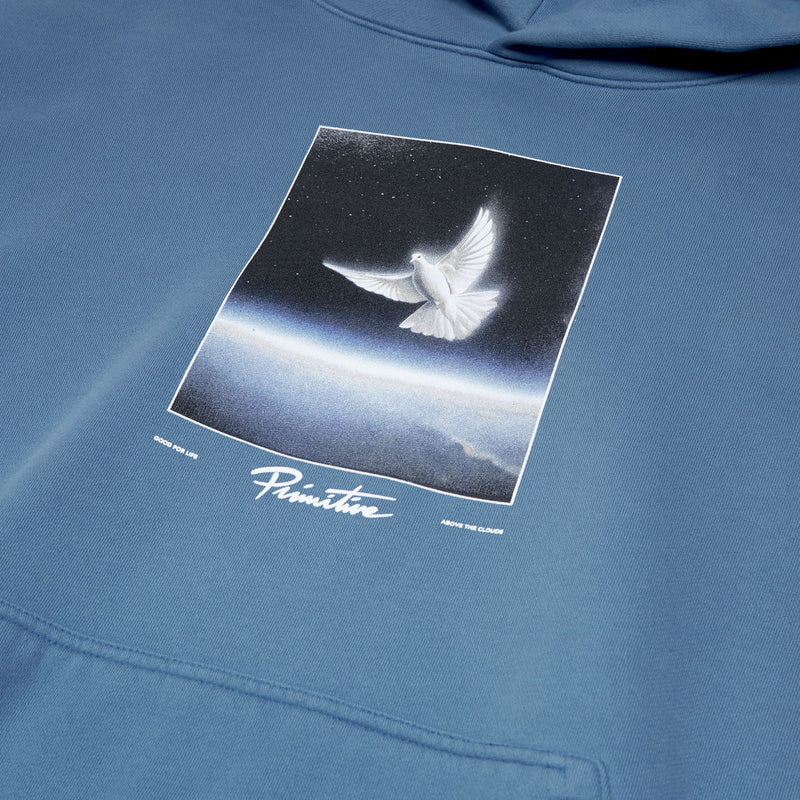 Primitive Above Hoodie - Columbia Blue