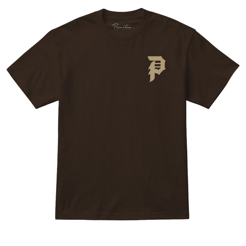 Primitive Dirty P T-Shirt - Brown