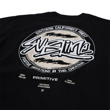 Primitive x Sublime Vibrations T-Shirt - Black