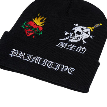 Primitive Outsider Beanie - Black