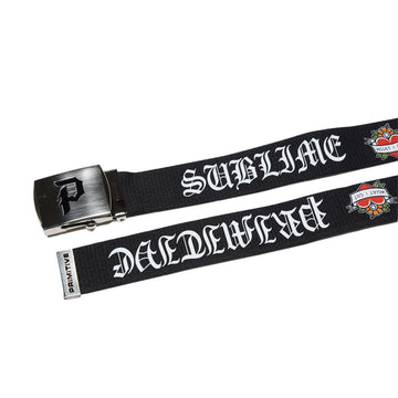 Primitive x Sublime Freedom Web Belt - Black II