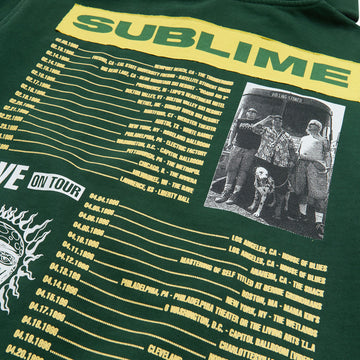 Primitive x Sublime Rise Zip Hoodie - Forest Green