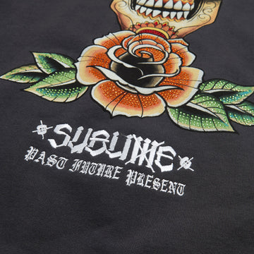 Primitive x Sublime Sunny II Hoodie - Washed Black